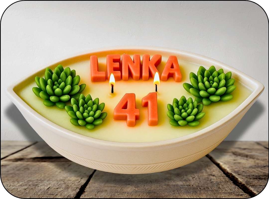 Personalizované svíčky na míru